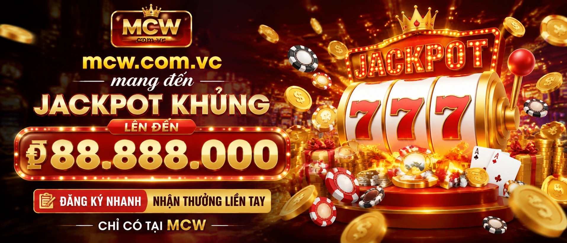 MCW sảnh game casino nổi bật