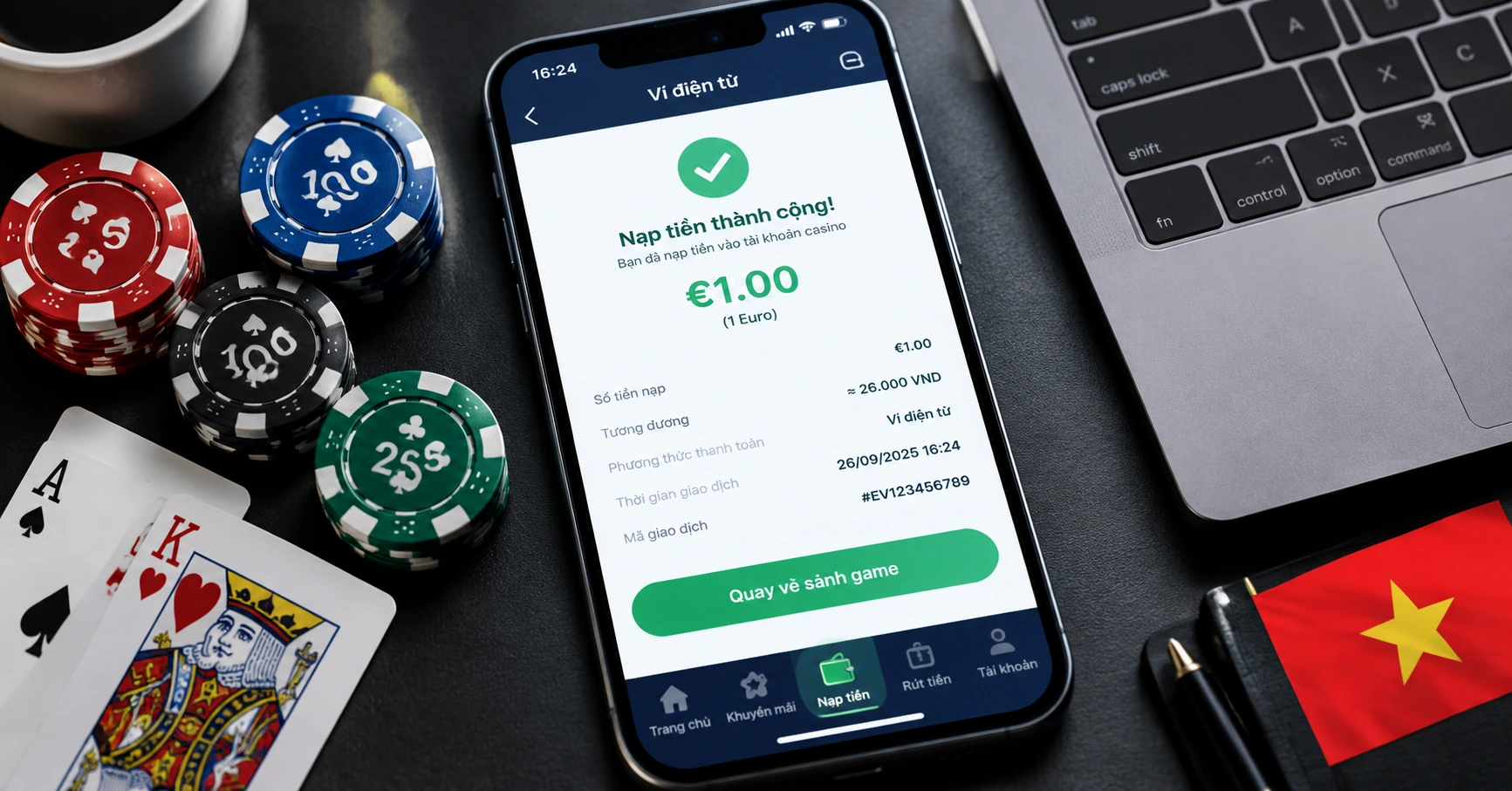 1 euro deposit casino online: Lựa chọn thông minh cho người chơi Việt Nam - image 2